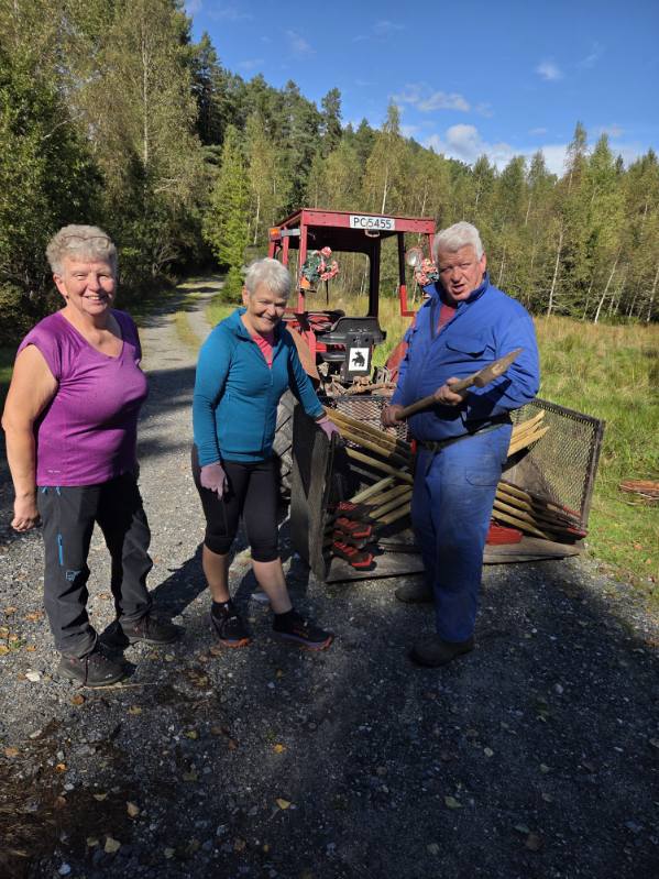 Tursti til Røyerfjell ved Woie