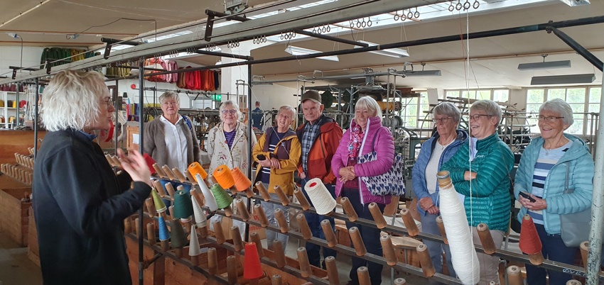 Referat tur til Sjølingstad Uldvarefabrikk 18.sept