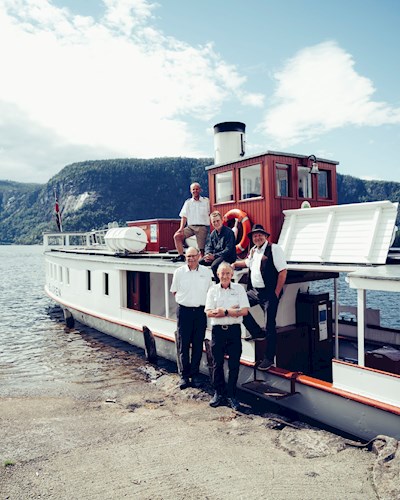 Artikkelbilde til artikkelen Tur til Byglandsfjord og tur med dampbåten Bjoren