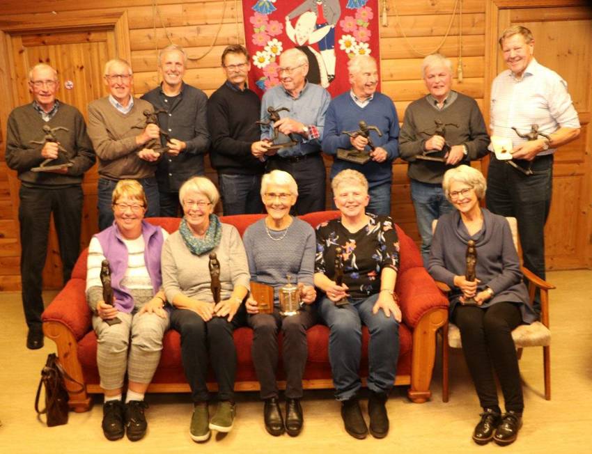 Statuettvinnere Austre Moland Idrettslag