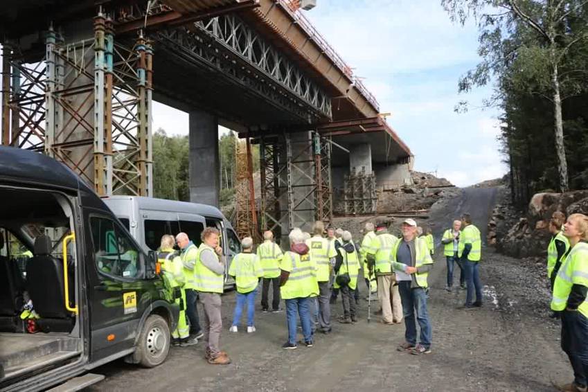 Referat fra tur på nye E18, søndag 09.09.2018