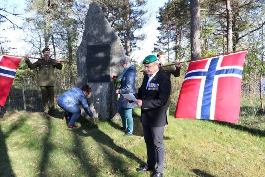 Minnemarkering på frigjøringsdagen 8. mai 2019